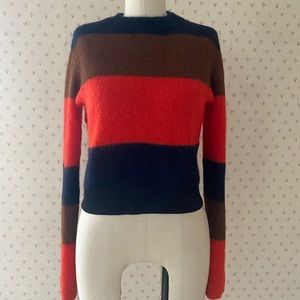 Rag & bone alpaca, mohair & angora mix sweater size XS.